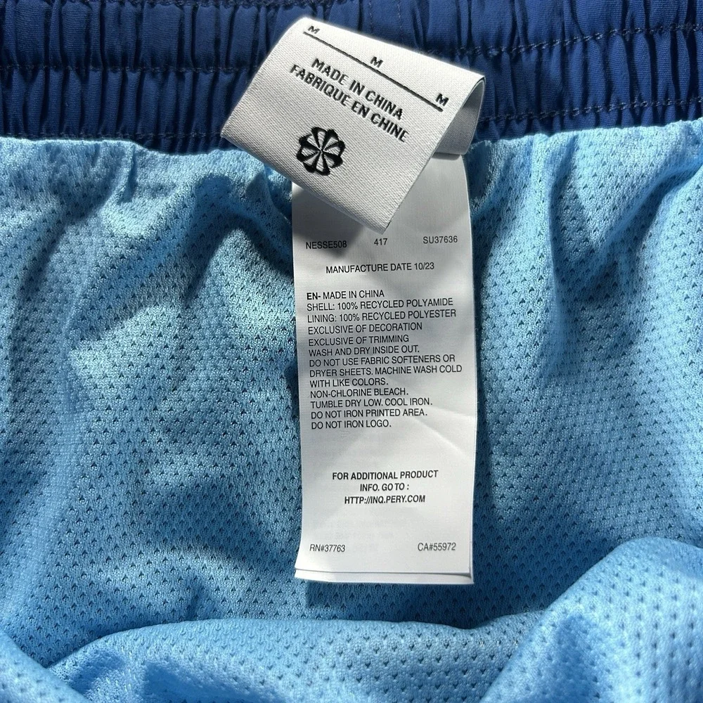 NWT Nike Mens Medium Swim Volley Vortex Mesh Brief Lined 5